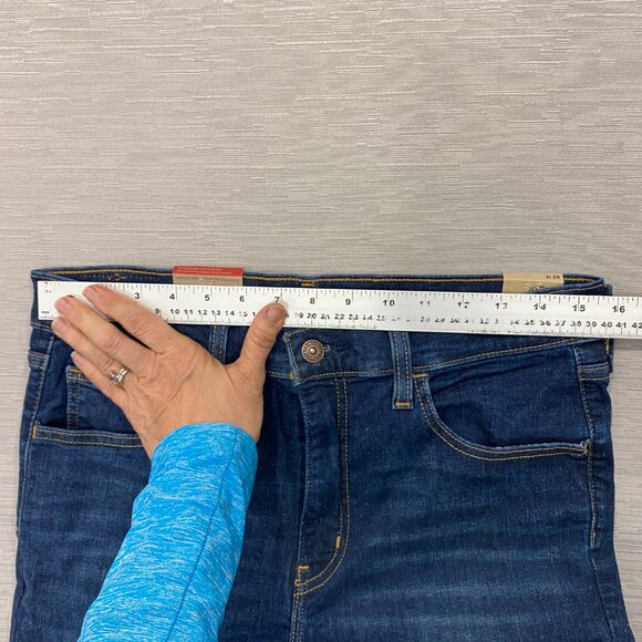 Levi's 720 Jeans Womens 31 x 28 High Rise Super Skinny Medium Wash Stretch Denim - Picture 7 of 14